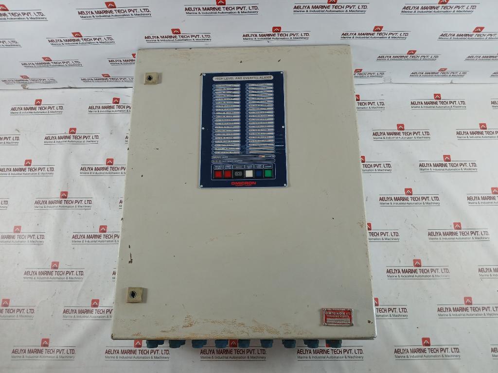 Omicron 981209-1 High Level And Overfill Alarm Unit Je109020, Oau-01/Ex Rev:1.02