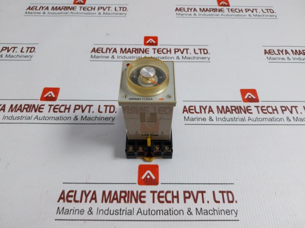 Omron-200-220-240Vac-50-60Hz-10A-Solid-state-Timer-Withe-Base-P2Cf-08-H3Ba-8-208455-1