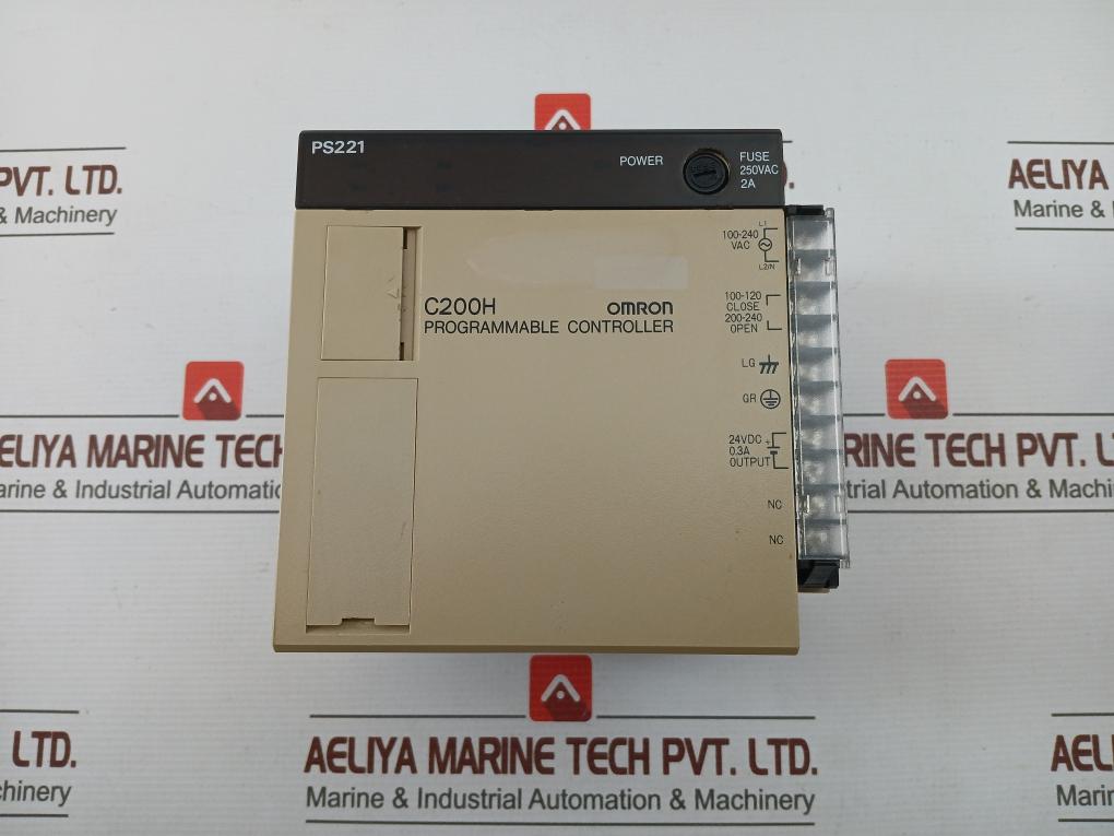 Omron-200-240Vac-50-60Hz-00302010B-Plc-Power-Supply-Unit-C200H-PS221-210237-1