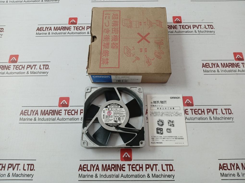 Omron-Impedance-Protected-Ac-Axial-Fan-R87f-A6a13hp-230vac-14-12w-50-60hz-1