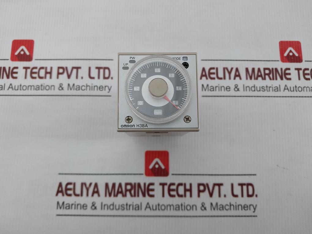 Omron-Solid-State-Timer-0-1-2-Min-1-2s-to-300h-220-Vac-50-60hz-H3BA-N-209844-1
