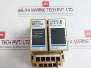 Omron 61F-gh Floatless Level Switch Relay Unit 61F-11H 100/200Vac 50/60Hz 24Vac
