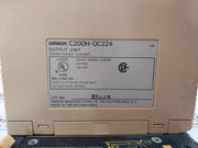 Omron C200H-bc081-v2 Cpu Base Unit With Output Unit C200H-oc224