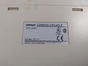 Omron C200Hg-cpu43-e Sysmac C200Hg Programmable Controller 