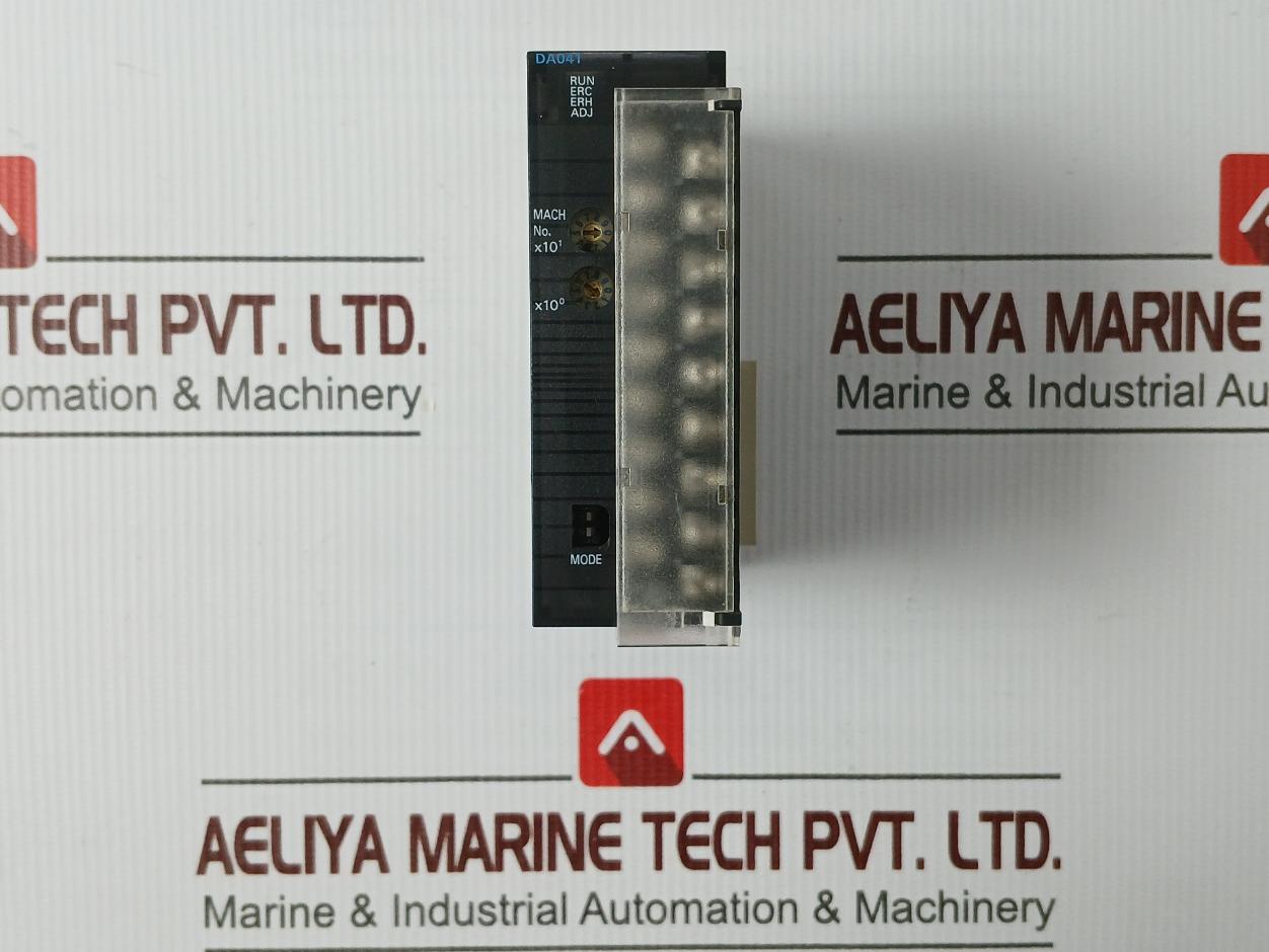 Omron Cj1W-da041 Analog Output Unit Dc24V 0.2A Kcc-rem-omr-cj1W-00011