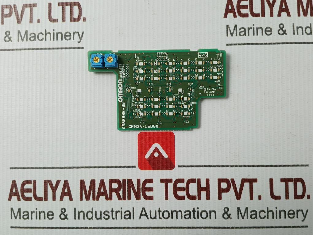 Omron Cpm2A-led60 Plc Display Board 94V-0 0986666-8B