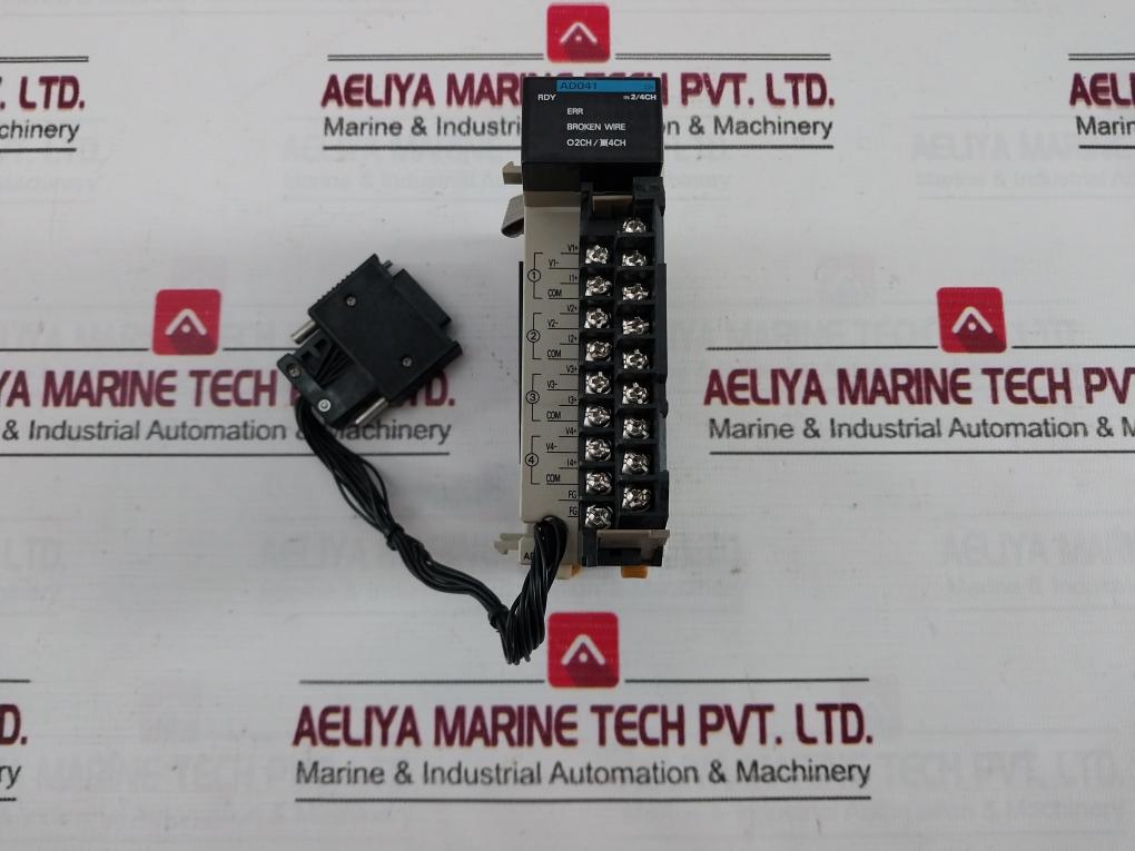 Omron Cqm1-ad041 Plc Input Module 4 Point 4-20Ma