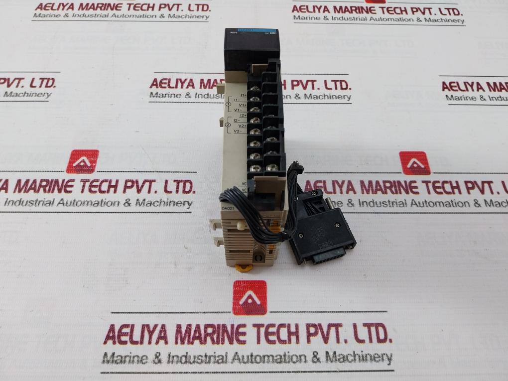 Omron Cqm1-da021 Analog Output Module 20Ma