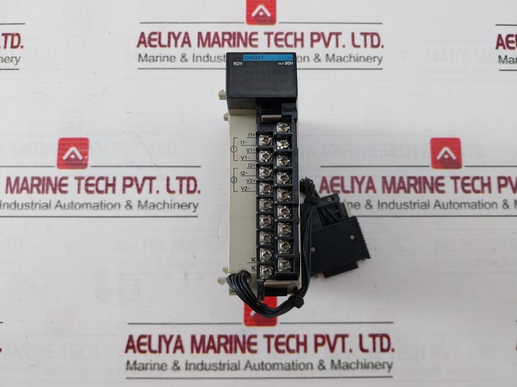 Omron Cqm1-da021 Analog Output Module 20Ma