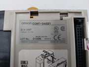 Omron Cqm1-da021 Analog Output Module (D/A Unit) 2498K 2Ch 0-20Ma