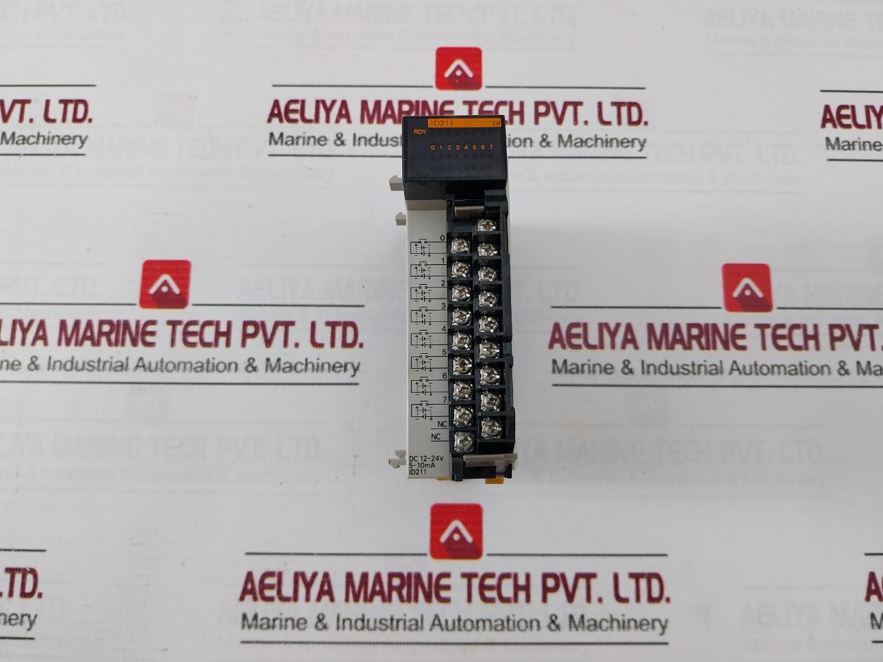 Omron Cqm1-id211 8 Point Input Unit 12-24V Dc 5-10Ma 94V-0