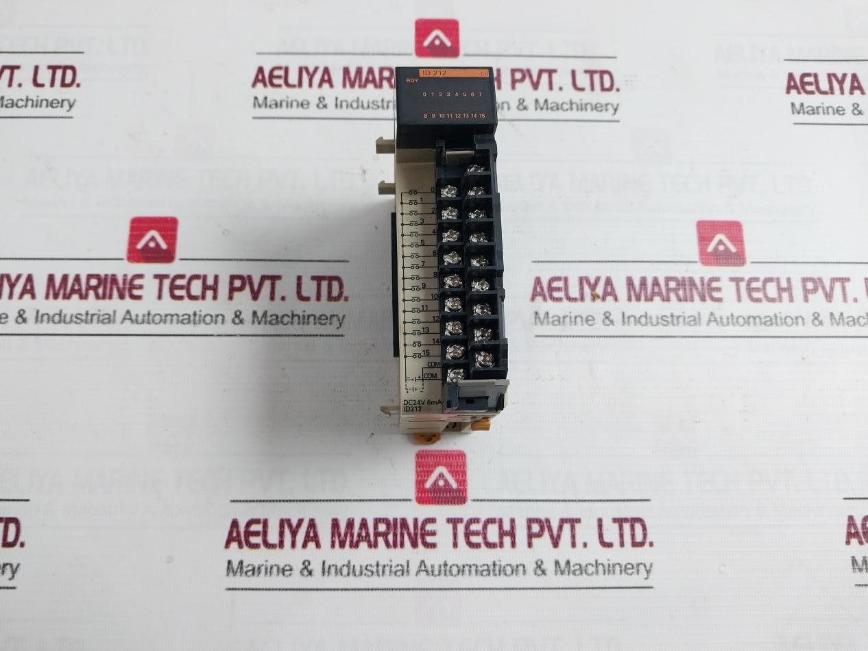 Omron Cqm1-id212 Input Module 24Vdc.6Ma. 16 Point