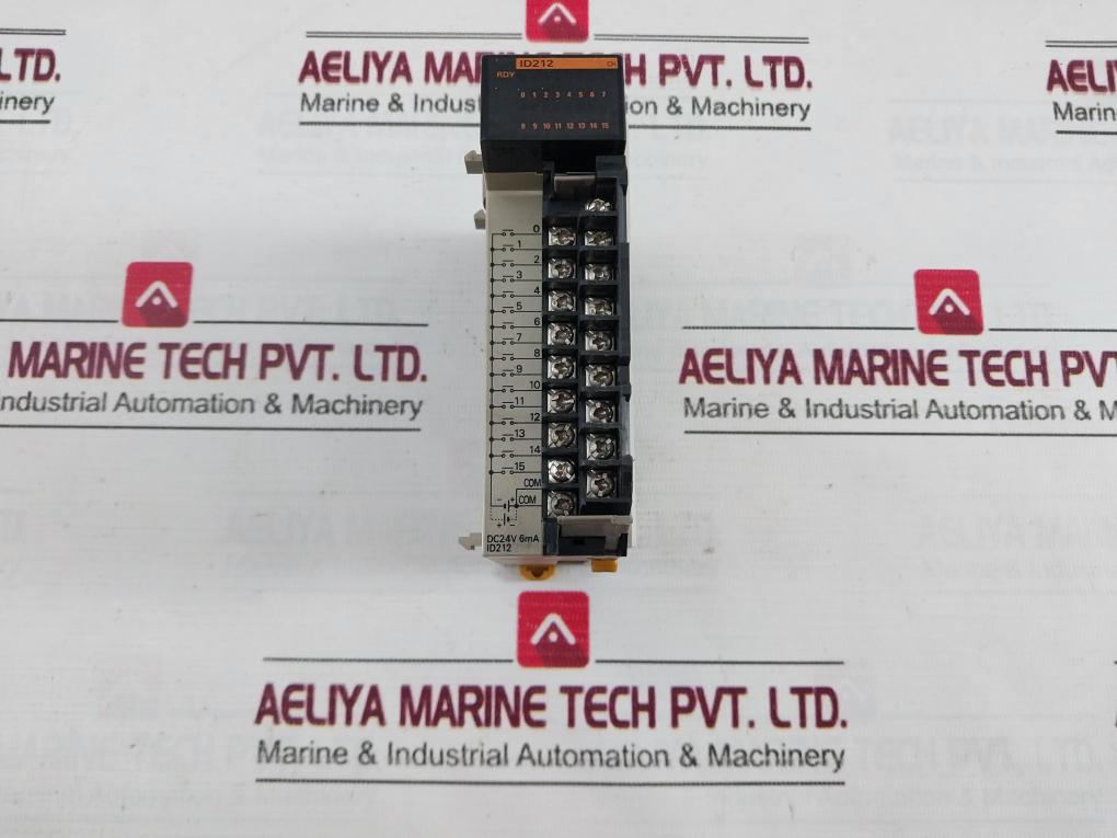 Omron Cqm1-id212 Input Unit 24Vdc 6Ma 16Point