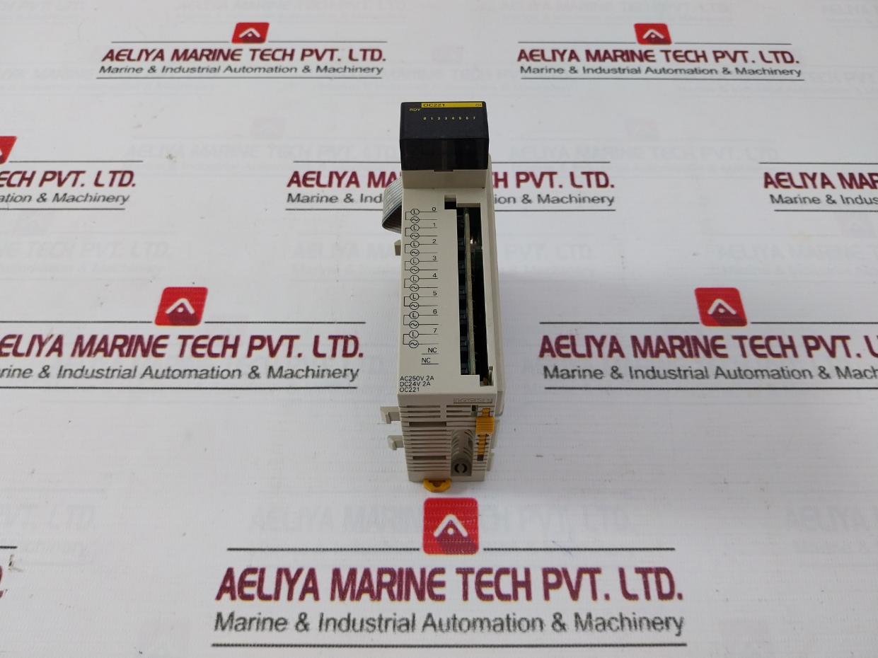 Omron Cqm1-oc221 Output Unit Rev.C13 250Vac 24Vdc 16A/U 72Va/P