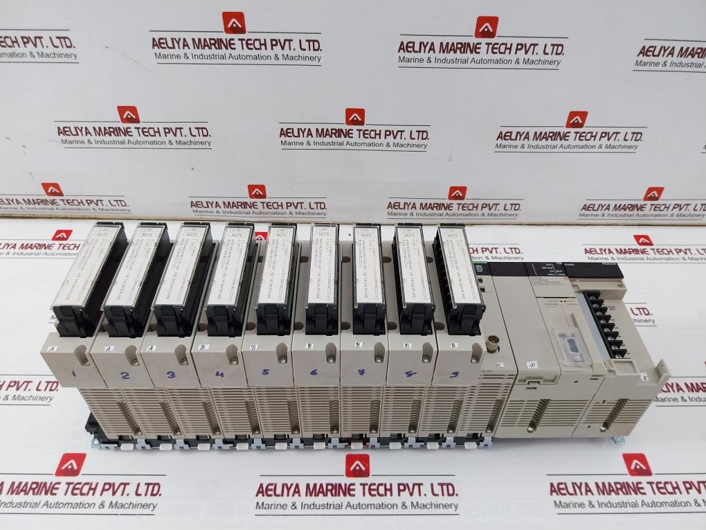 Omron Cs1W-at211 Plc I/O Module C200H-bc-v 24V Dc 7Ma 50W Cs1G-cpu45H Ver. 4.1
