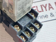 Omron Drs-02.03 Relay With Socket Base 5A 250Vac