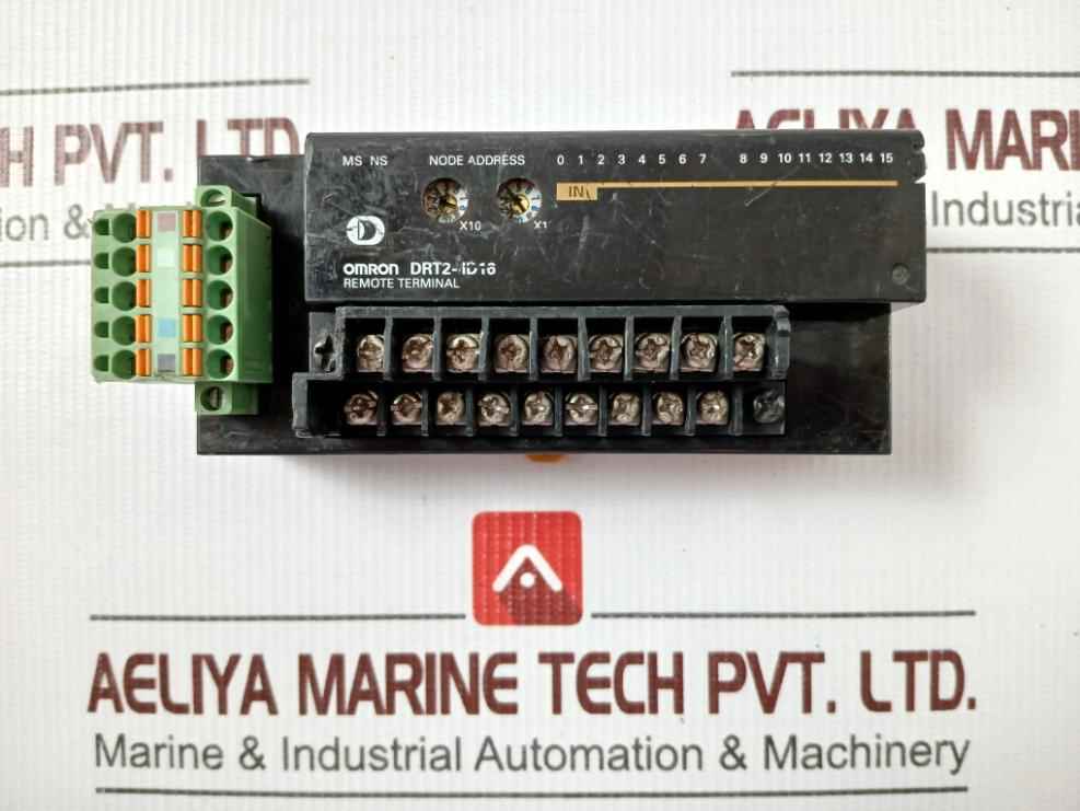 Omron Drt2-id16 24V Dc 6 Ma Digital Input Unit