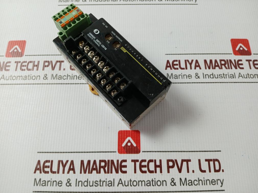 Omron Drt2-od16 Digital Output Unit Terminal Block Cpu 0998780-5B 03910Es
