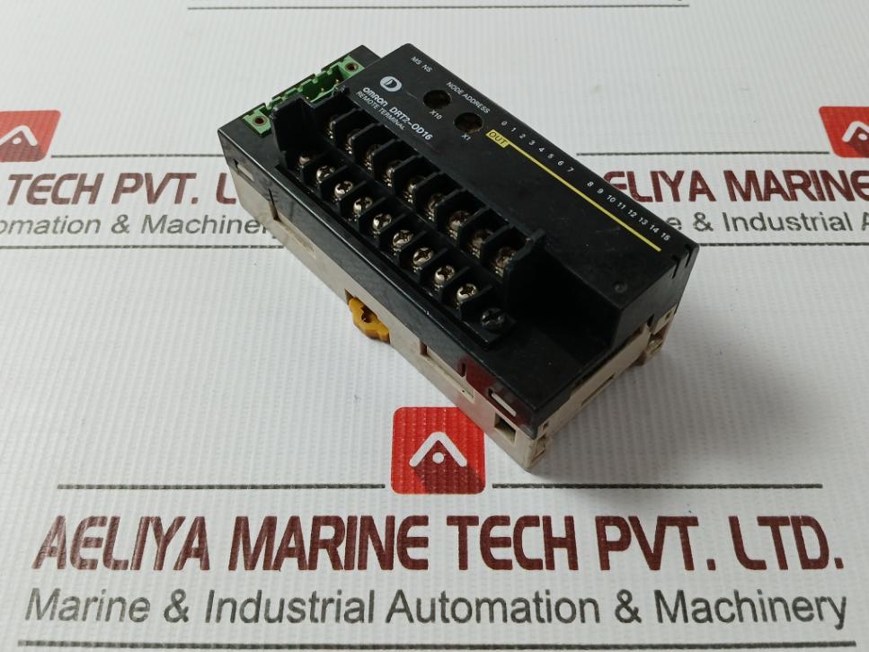 Omron Drt2-od16 Digital Output Unit Terminal Block Pcb 24V Dc 0.5A/Point