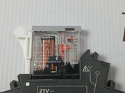 Omron G2Rv-sr500 Slim I/O Relay With A Din Rail Socket 24Vac/Dc 8.5 Mm
