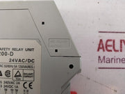 Omron G9Sb-200-d Safety Relay Unit 24Vac/Dc 250Vac 50/60Hz 5A 1250Va Used