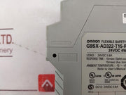 Omron G9Sx-ad322-t15-rt Flexible Safety Unit 24Vdc 4W 0.8A 15Msec