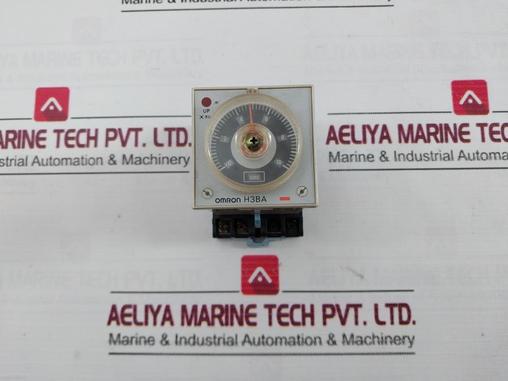 Omron H3Ba-8 Menics Timer Module With Base 0-10 Sec