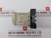 Omron H3Cr-a8E Solid-state Timer W/ Base 0-30 Sec 24–48 Vac 50/60 Hz