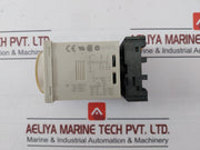 Omron H3Cr-a8 Solid State Timer With Socket Pf083A 0-30Sec 0.05S-300H 100-240Vac