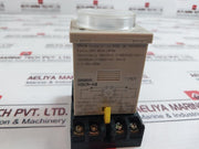 Omron H3Cr-a8 Timer Relay With Base 100-125Vdc 50/60Hz