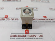 Omron H3Cr-a Analog Timer W/ Base Iec60664-1 50/60Hz 100-125Vdc 30V 0.05S-300H