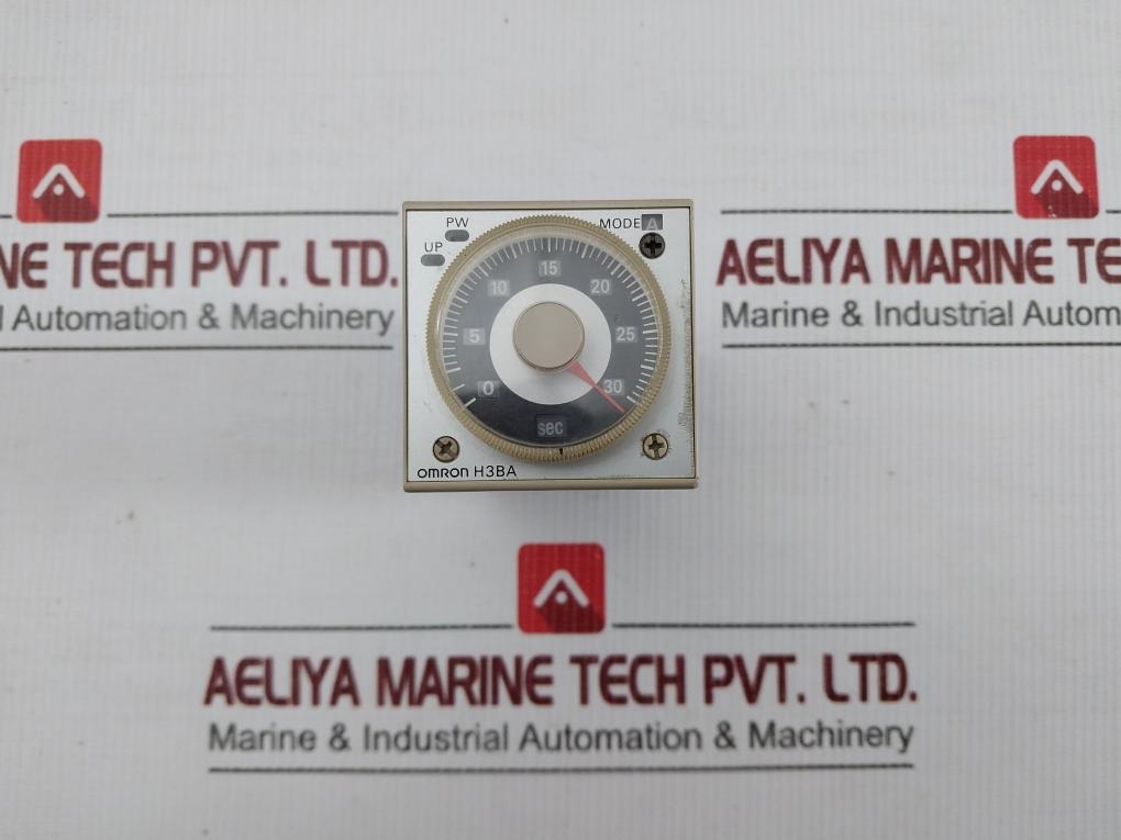 Analog Timer Relay 220 Vac 50/60hz By Omron H3ba-N