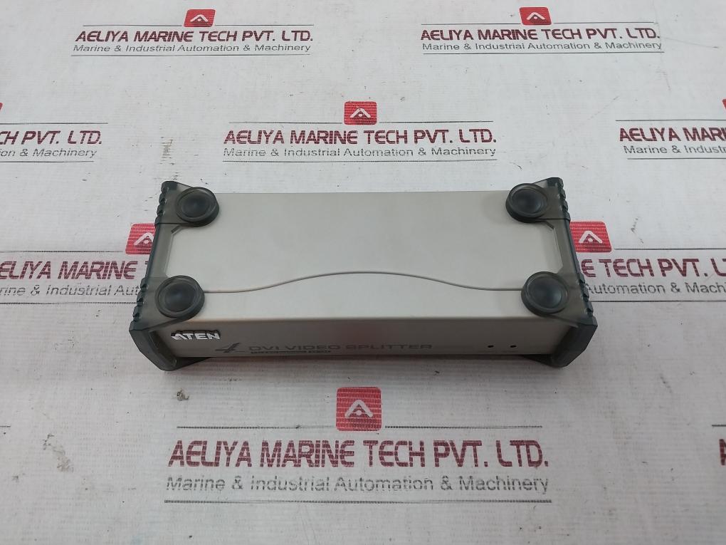 Aten Vs164 4-port Dvi Video Splitter Vancryst 1 To 4 Dvi Duplicator Dc 5.3V