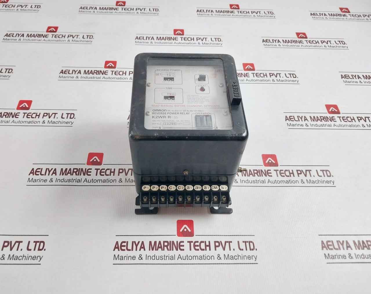 Omron K2wr-r-s5 100/110/200/220vac 5a 50/60hz 10 Sec Reverse Power Relay