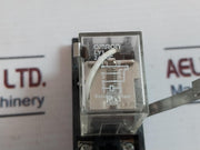 Omron Ly1 Relay With Base 15A 240Vac