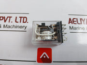 Omron Ly2N-d2 Relay 24Vdc 12A 240Vac 1/2Hp 120Vac 10A 110Vac 8 Pins
