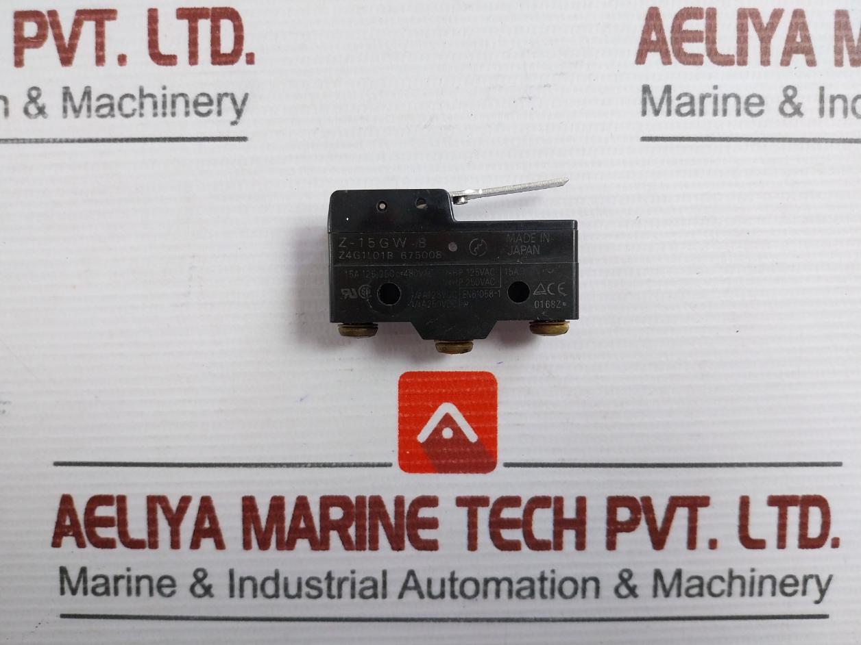 Omron Micro Switch Z-15gw-B 250vac 15a