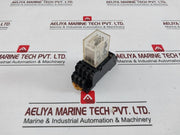 Omron My4-d Miniature Power Relay W/ Socket Pyf14A-e 5A 28V-dc1 Iec255 24Vdc