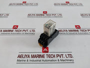 Omron My4I4N Power Relay With Socket Pyf14A-e 5A 250V 24Vdc 5A 28V- Dc1