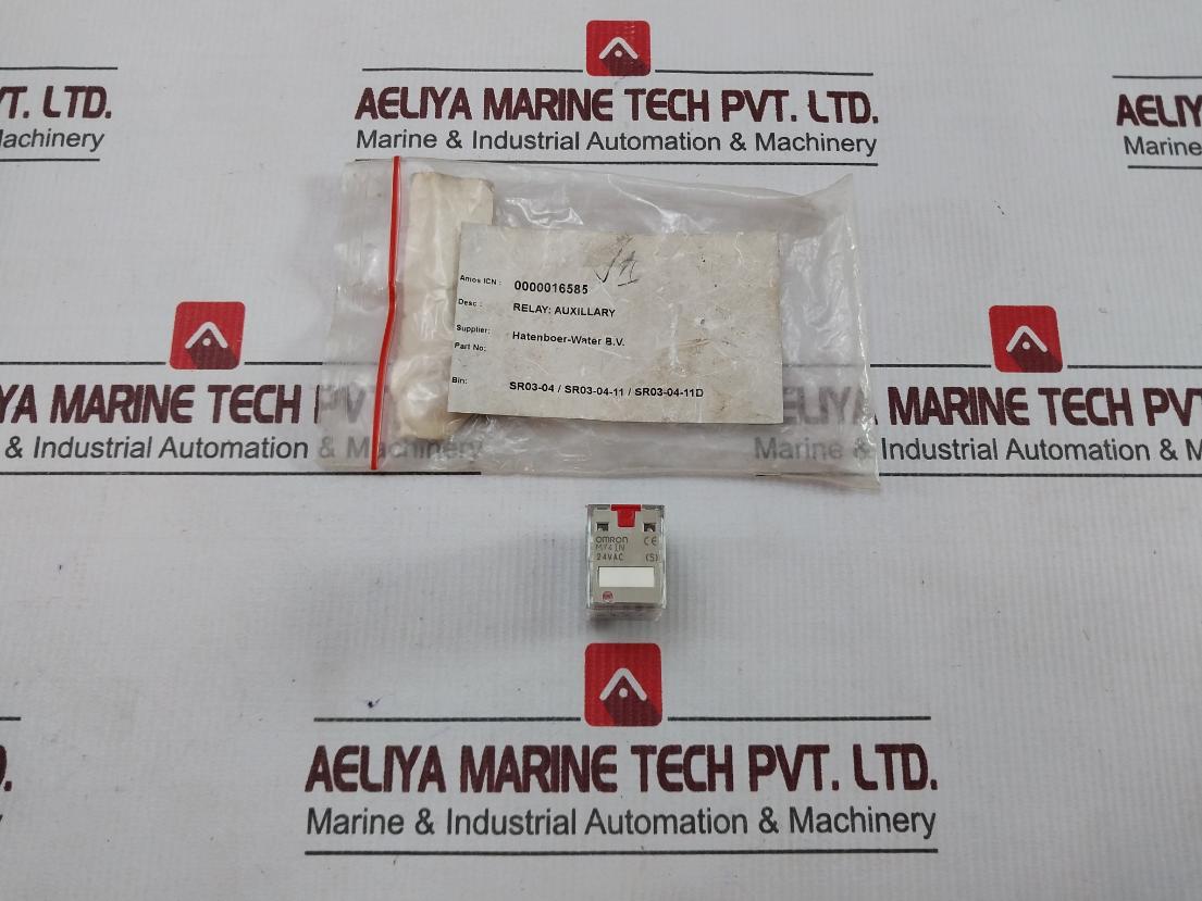 Omron My4In Auxiliary Relay Module 5A 30Vdc