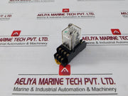 Omron My4N-d2 Miniature Power Relay With Base 24Vdc Iec255 Pyf14A 5A 240V~Ac1