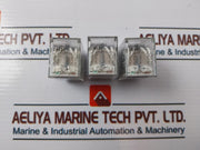 Lot of 3X Omron MY4N-D2 Relay 24Vdc