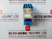 Omron My4N Miniature Power Relay W/ Finder 94.04 Series Socket 5A 250Vac 30Vdc