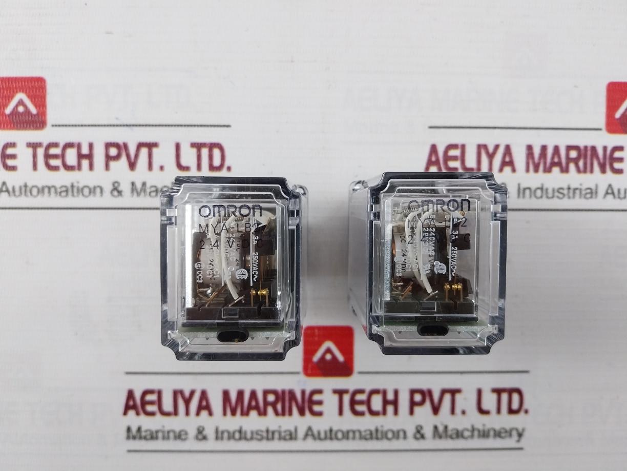 Omron Mya-lb2 Power Relay 24Vdc 2558Y8 0248Yu 5A 28V-dc1