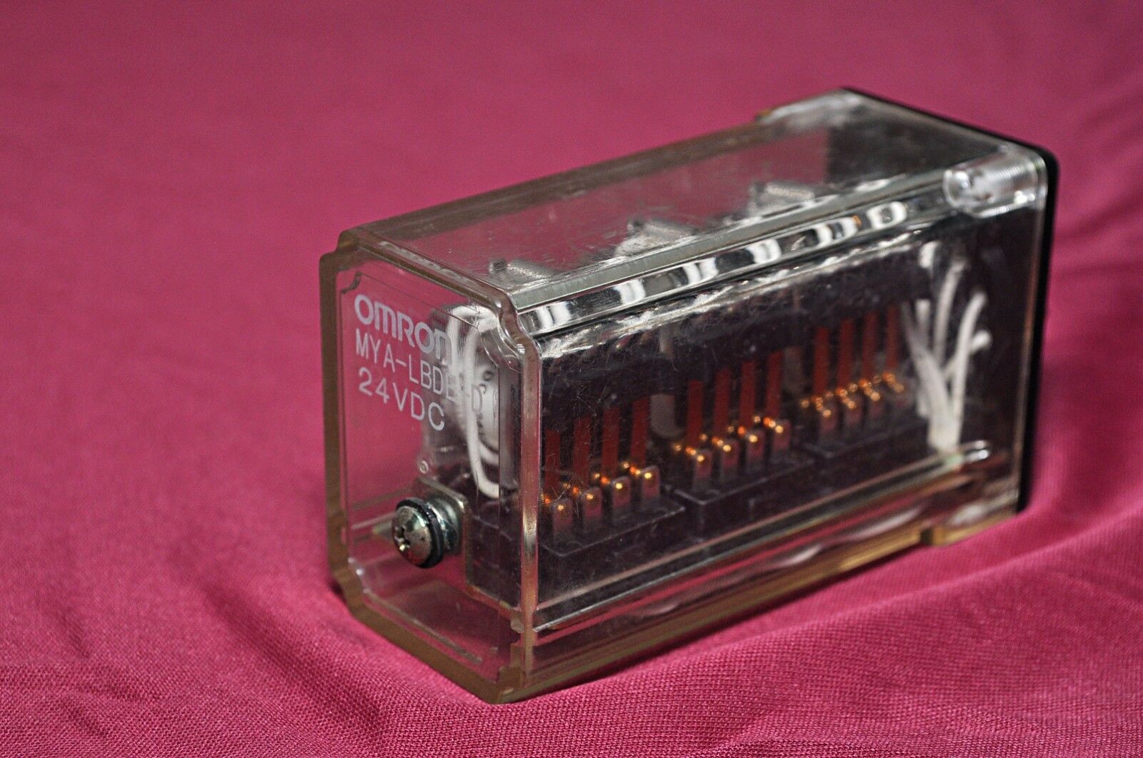 Omron Mya-lbde-d Relay 24Vdc 1221Y