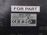 Omron Nb7W-tw01B Interactive Display 24V Dc 11W Ver 1.1