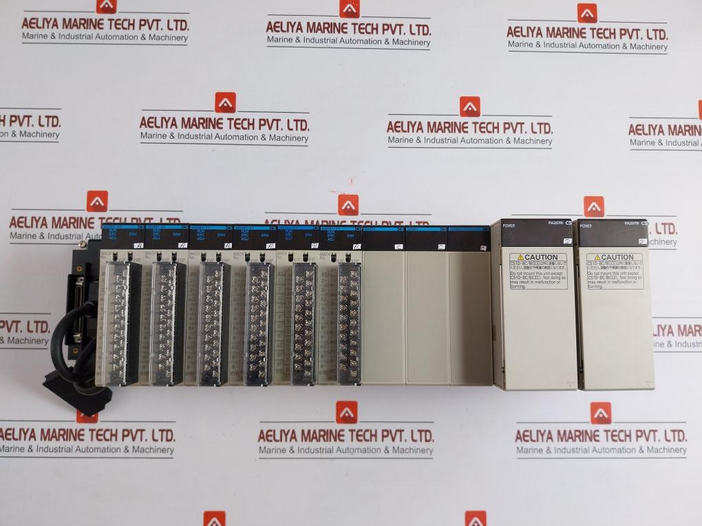 Omron Plc Controller System Ad081-V1, Cs1w-Sp001, Cs1d-Pa207r Cs1w-Ad081-V1