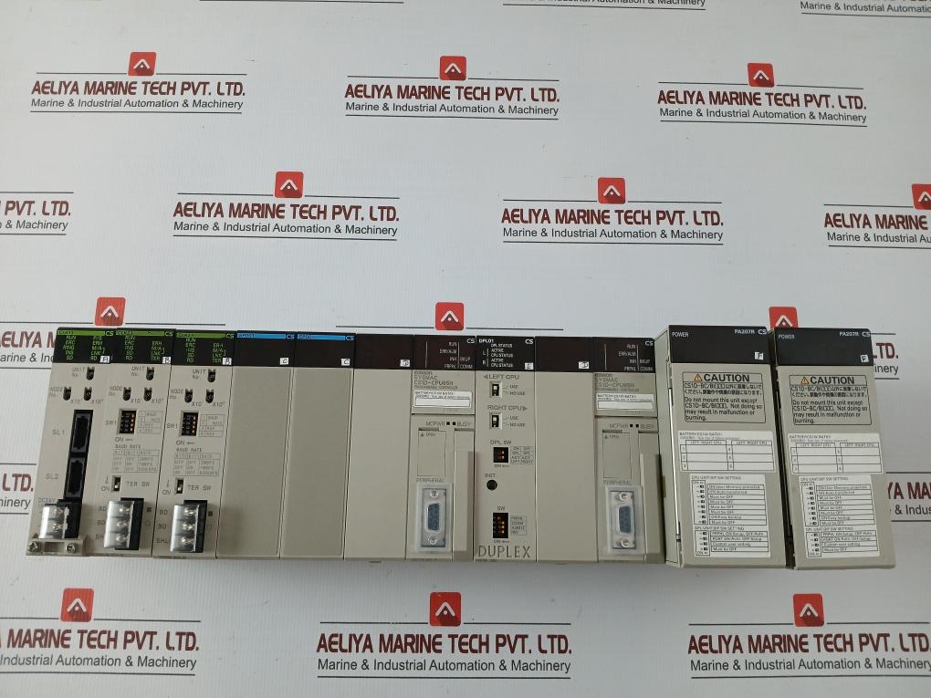 Omron Plc Controller System Cs1w-Clk13 Cs1w-Clk23, Cs1d-Cpu65h In Used