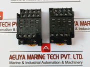 Omron Ptf14A-e Relay Base Max 10A 240V