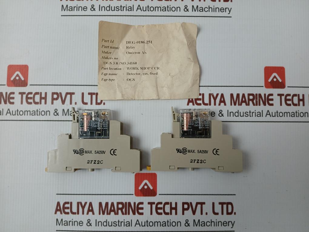 Omron Relay G2r-2-Sn-Ap3